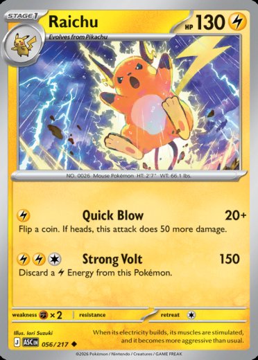 Raichu (Energy Symbol Pattern)