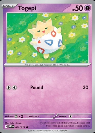 Togepi (Energy Symbol Pattern)