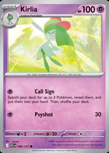 Kirlia (Energy Symbol Pattern)