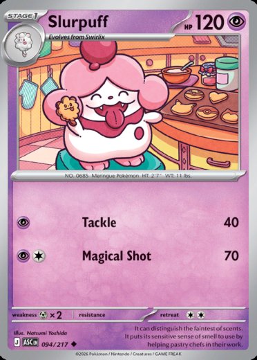 Slurpuff - 094/217 (Energy Symbol Pattern)