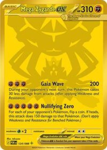 Mega Zygarde ex - 124/088