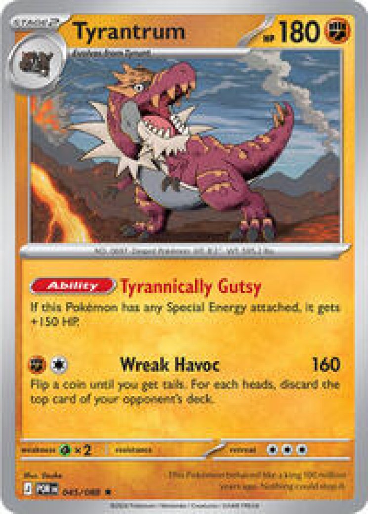 Tyrantrum Card Prices & Value 2026 | 10 Cards Ranked