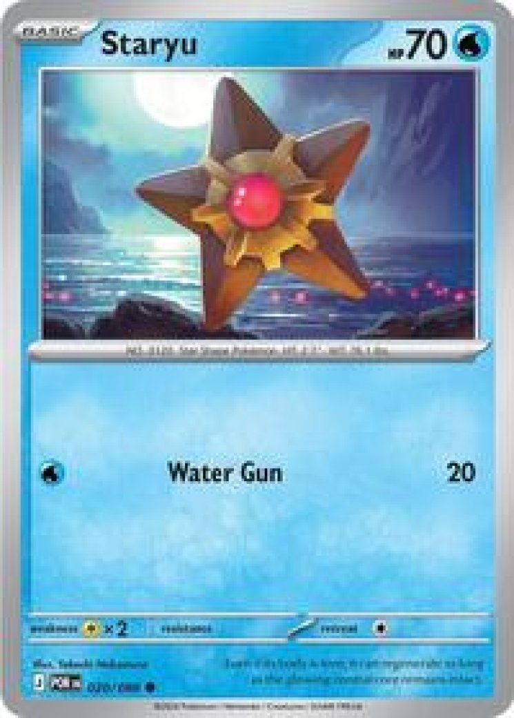 how much is a staryu pokemon card worth Staryu Card Prices & Value 2026