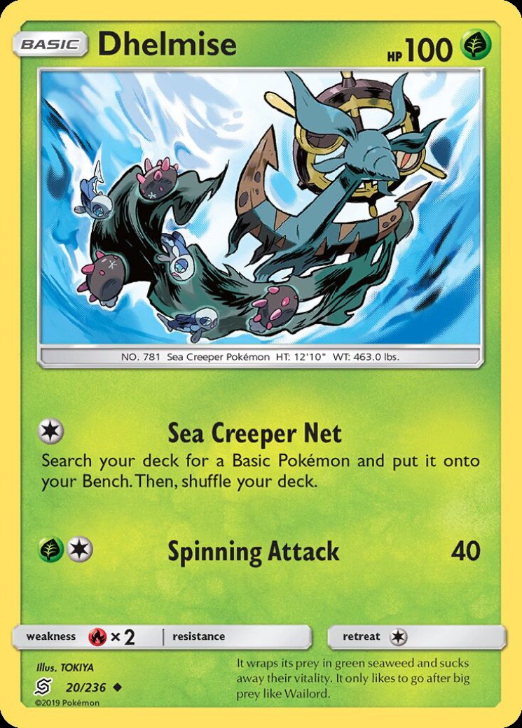 dhelmise pokemon card value Pokemon Trading Card TCG Dhelmise #19