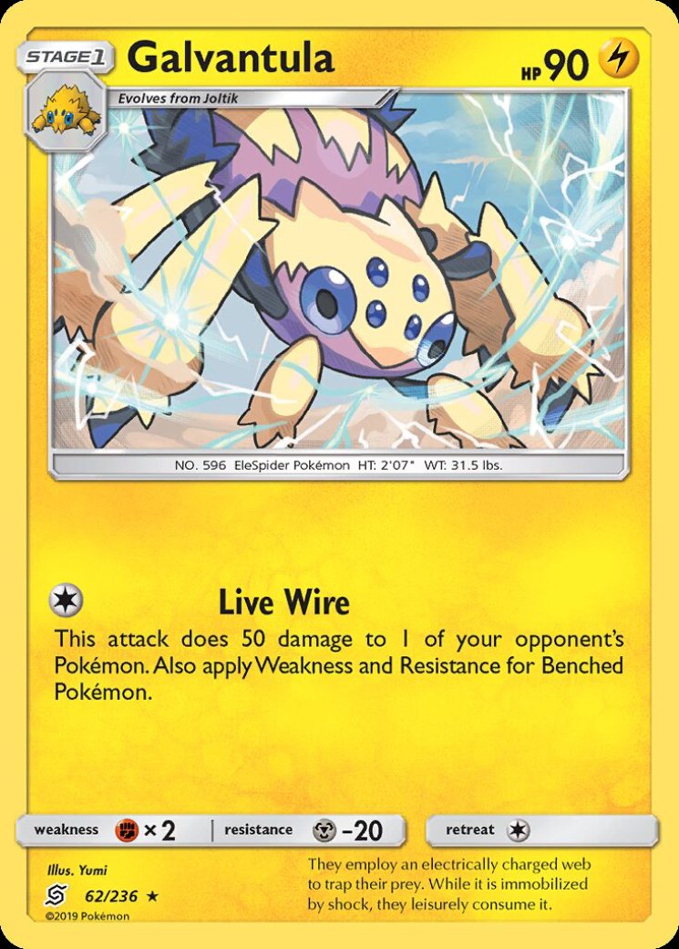 Galvantula - Pokemon Card Prices & Trends