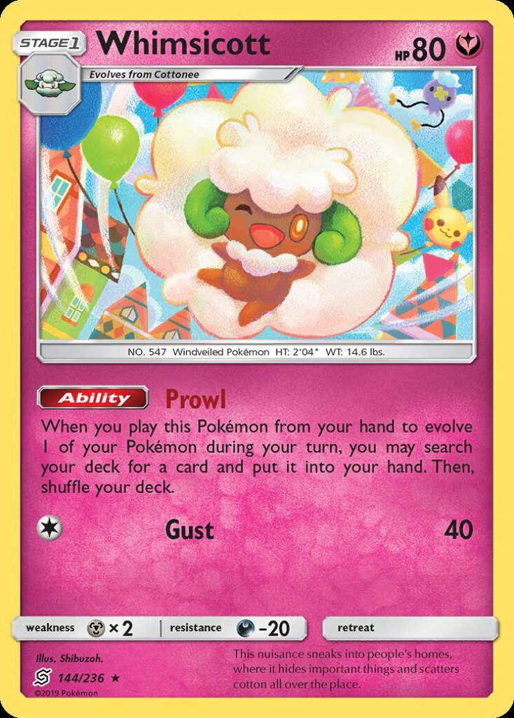 Whimsicott - Pokemon Card Prices & Trends