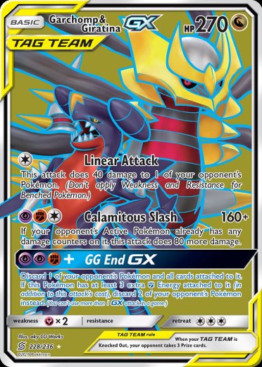 Garchomp & Giratina GX (Full Art)