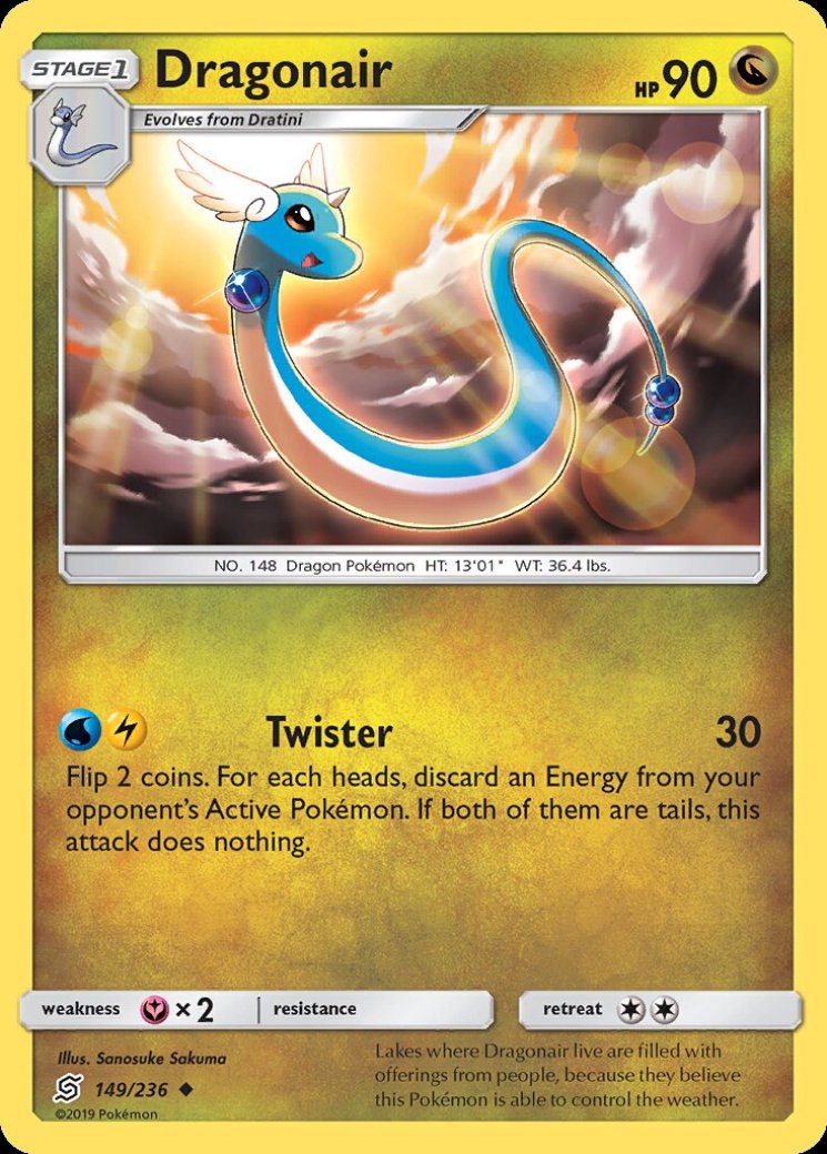 Dragonair (149) 149/236 Price 2026 | Unified Minds