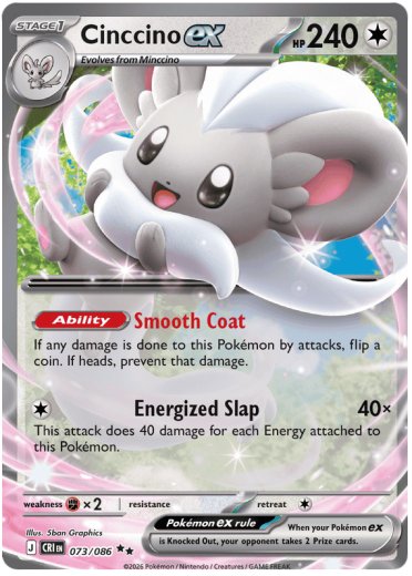 Cinccino ex - 073/086
