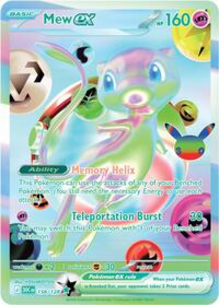 Mew ex 158/128 Price 2026 | 30th Celebration