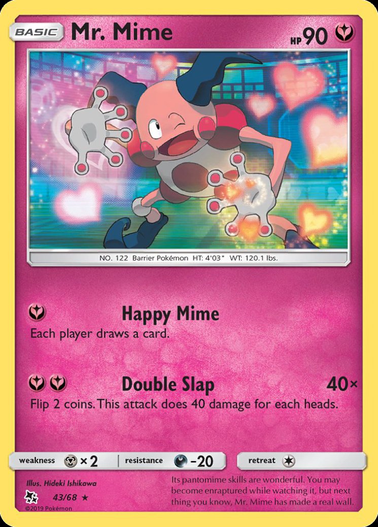 shiny mr mime pokemon card 401 Games Canada - Mr. Mime - 067/196 - Rare main image 1