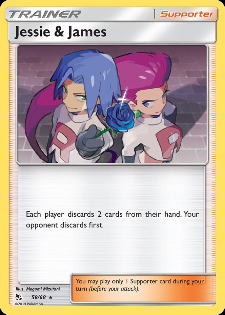 Jessie & James (Full Art) 68/68 Price 2026 | Hidden Fates