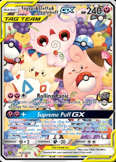Togepi & Cleffa & Igglybuff GX