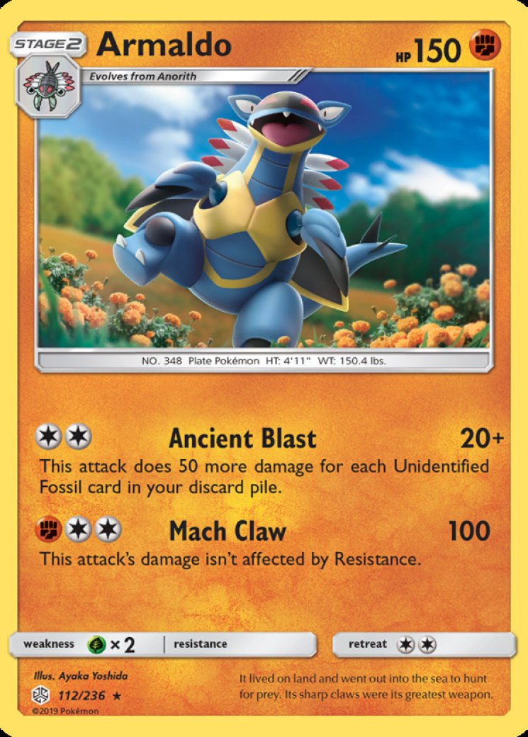 Armaldo Card Prices & Value 2026 | 13 Cards Ranked