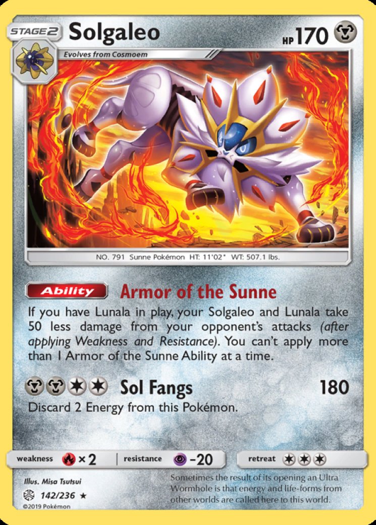 Solgaleo GX (Full Art) - Sun & Moon - Pokemon Card Prices & Trends