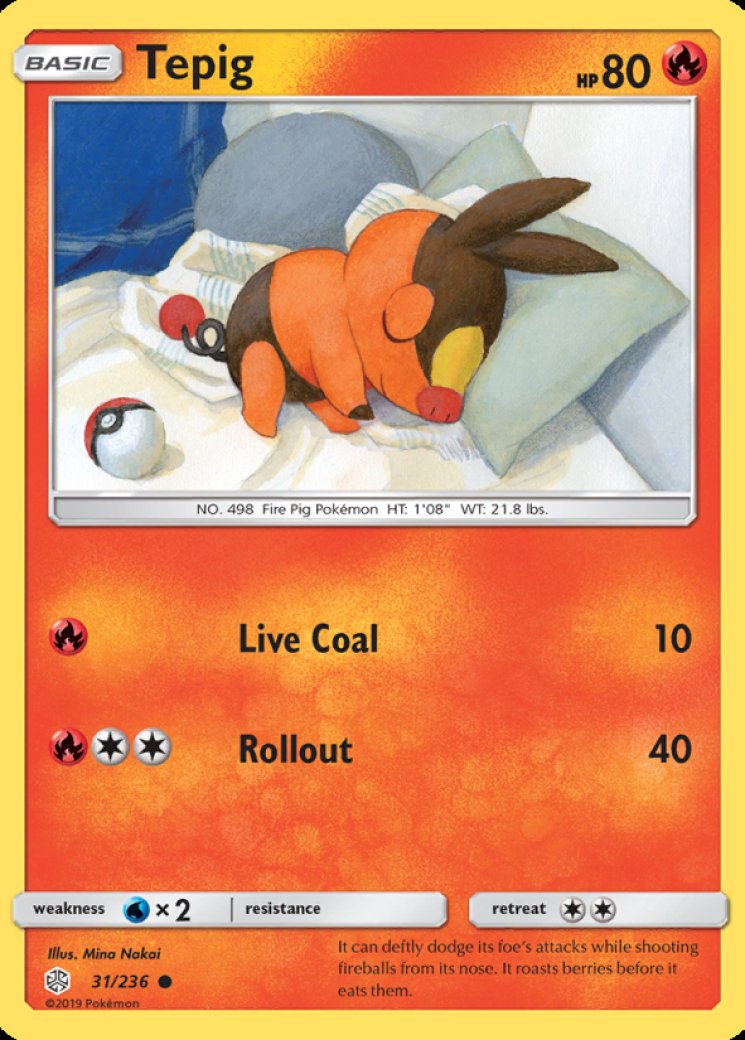 Tepig - Cosmic Eclipse - Pokemon Card Prices & Trends