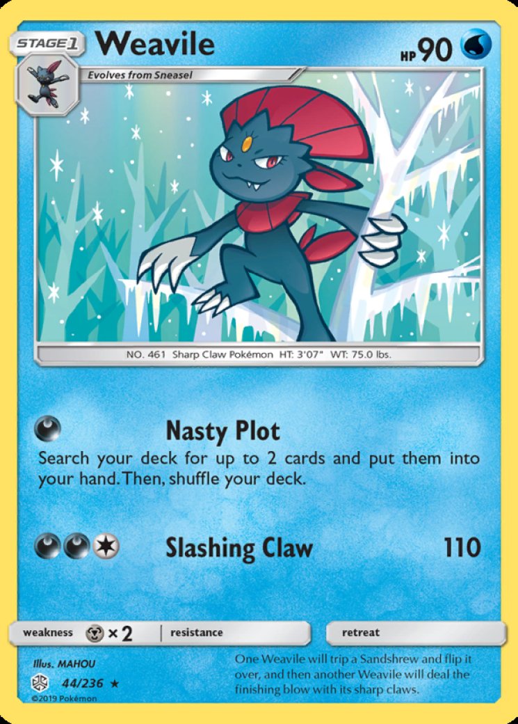 Weavile - Cosmic Eclipse - Pokemon Card Prices & Trends Weavile - Cosmic Eclipse - Pokemon Card Prices & Trends