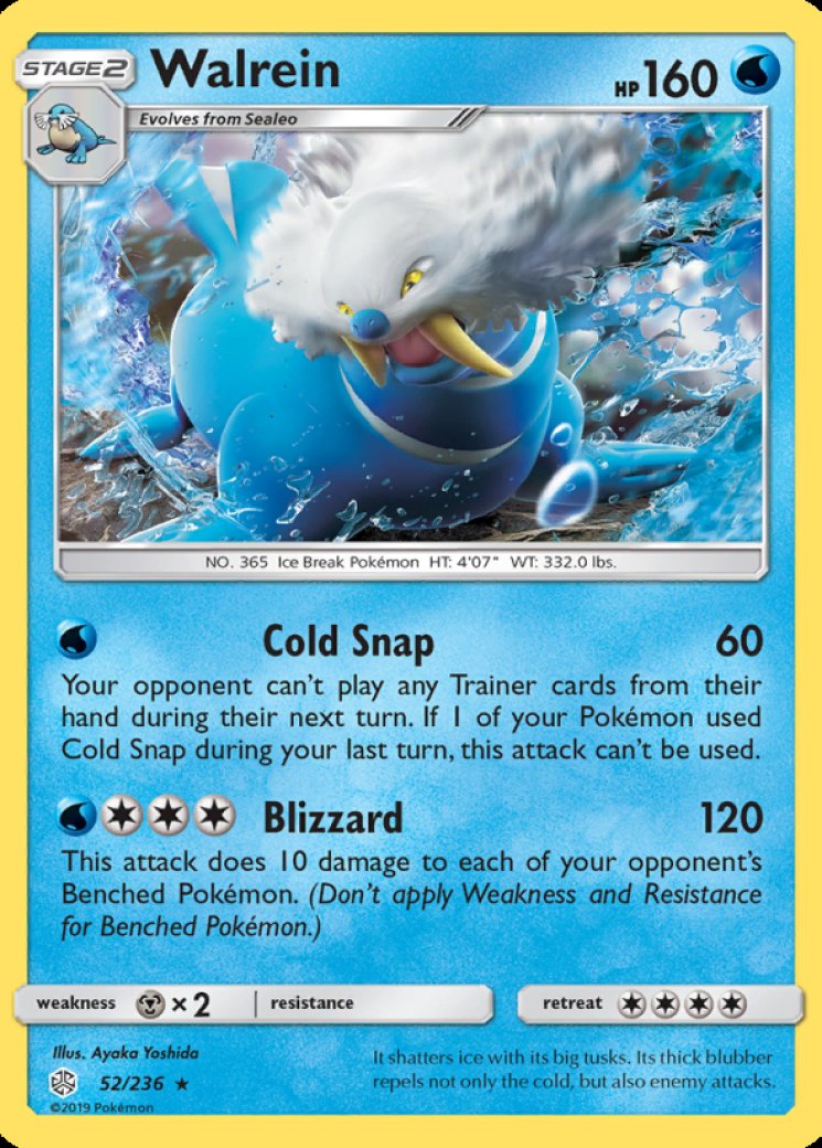 walrein pokemon card value Walrein