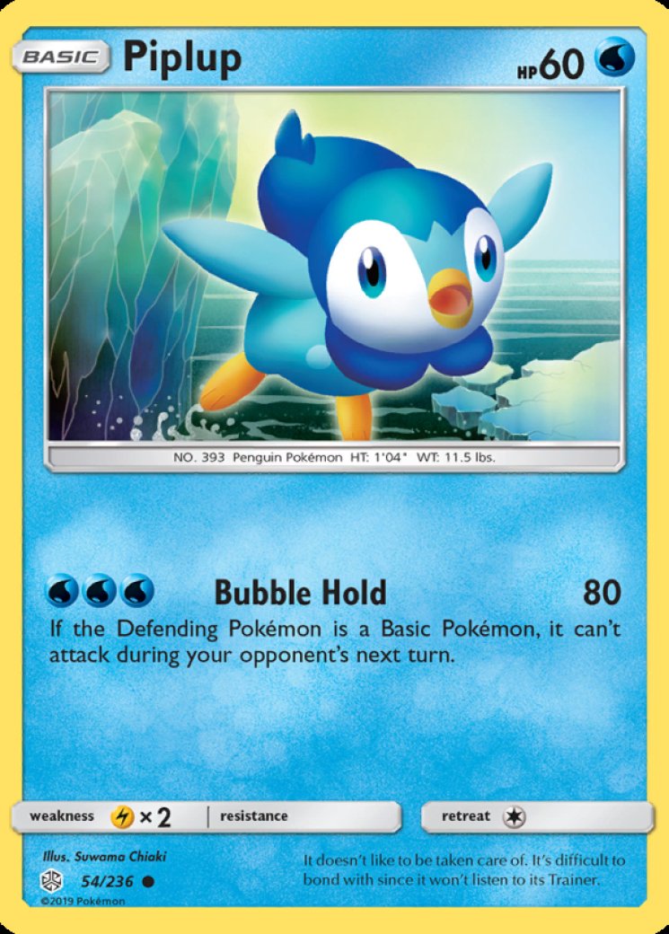 piplup pokemon card POKÉMON GAME S9 025/100 C Water Rarity Pokemon Trading Card Game Sun