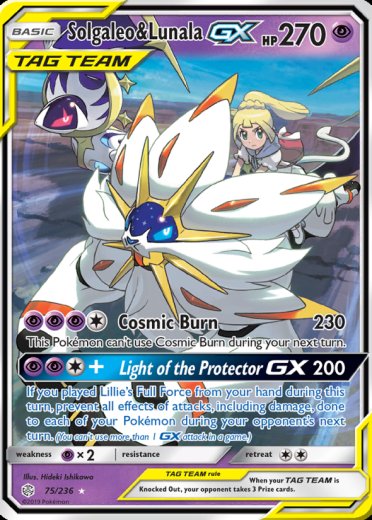 Solgaleo & Lunala GX
