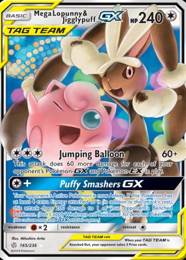 Mega Lopunny & Jigglypuff GX