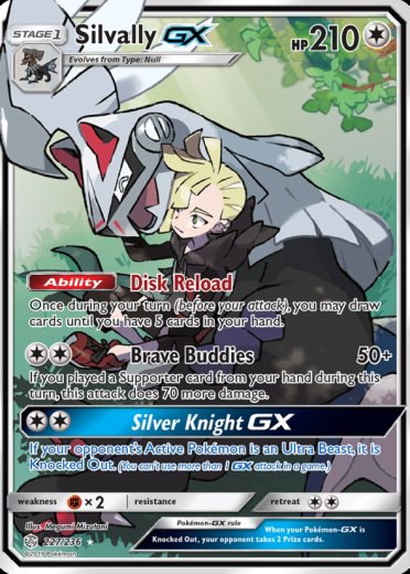 Silvally GX (Full Art)