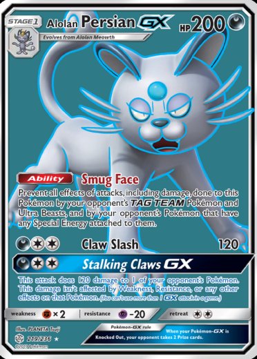 Alolan Persian GX (Full Art)