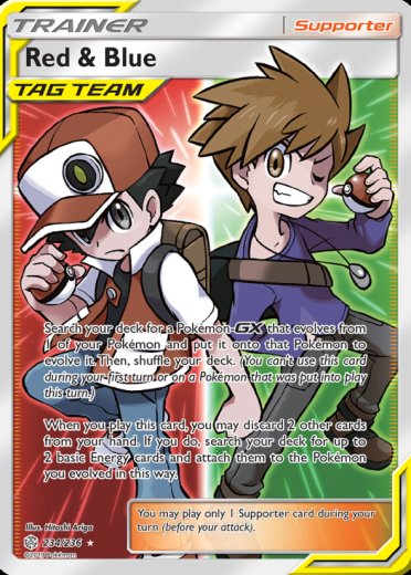 Red & Blue (Full Art)