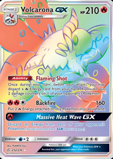 Volcarona GX (Secret)