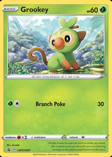 Grookey - SWSH001