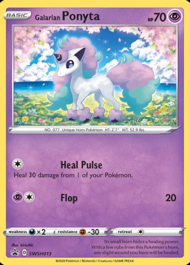 Galarian Ponyta - SWSH013