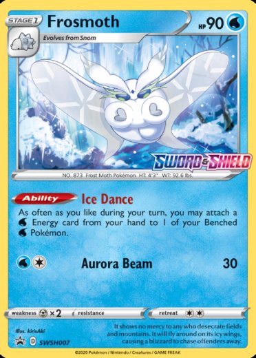 Frosmoth - SWSH007 (Prerelease)