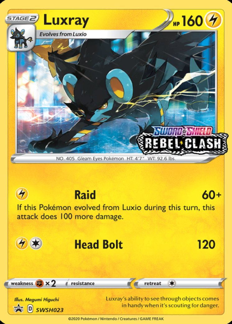 luxray stage 2 pokemon card value - (46/122) and dont apply Weakness and Resistance to this damage Holo ex! Twilight Masquerade Luxray