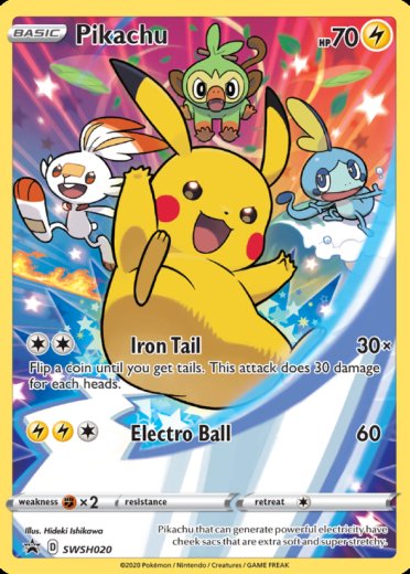 Pikachu - SWSH020