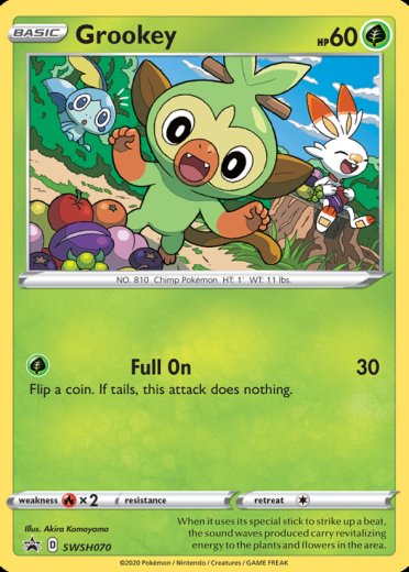 Grookey - SWSH070