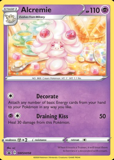 Alcremie - SWSH058