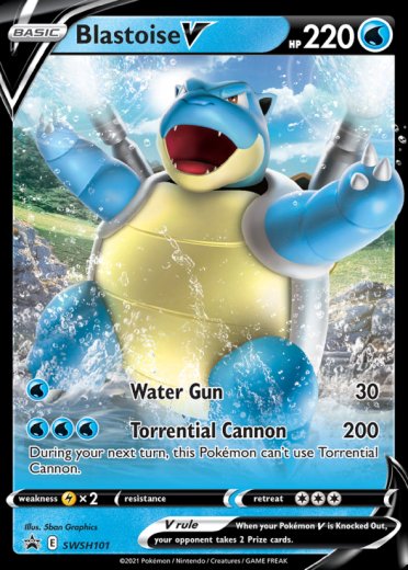 Blastoise V - SWSH101