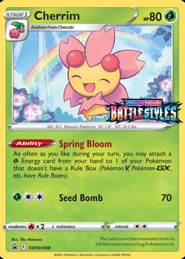 Cherrim - SWSH088 (Prerelease)