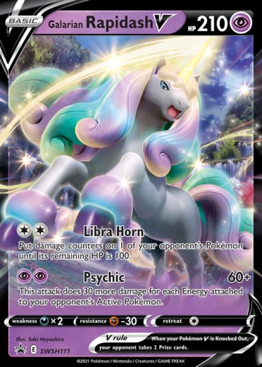 Galarian Rapidash V - SWSH111