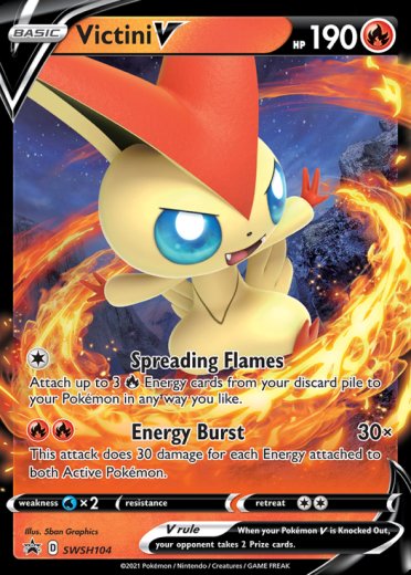Victini V - SWSH104