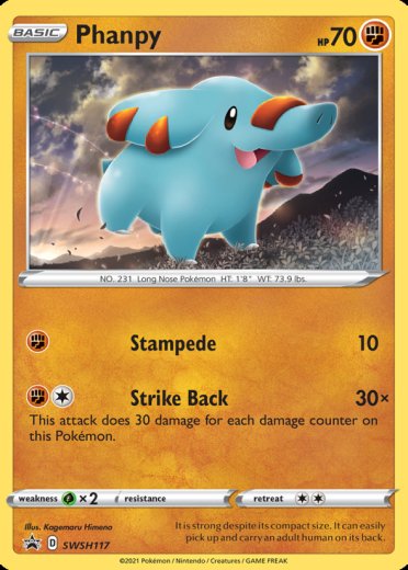 Phanpy - SWSH117
