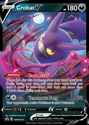 Crobat V - SWSH110