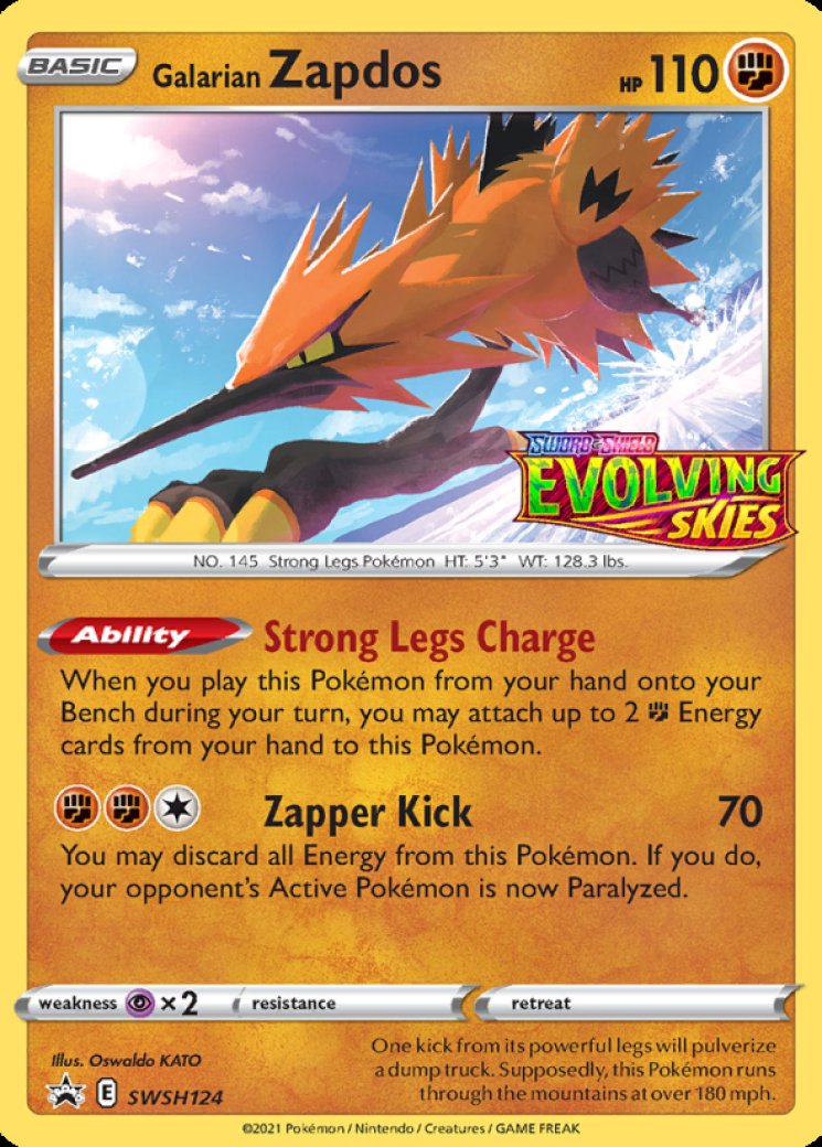 pokemon cards zapdos Amazon.com: Pokemon - Zapdos ex 192/165 - Pokemon 151 - Full Art Ultra Rare main image 0