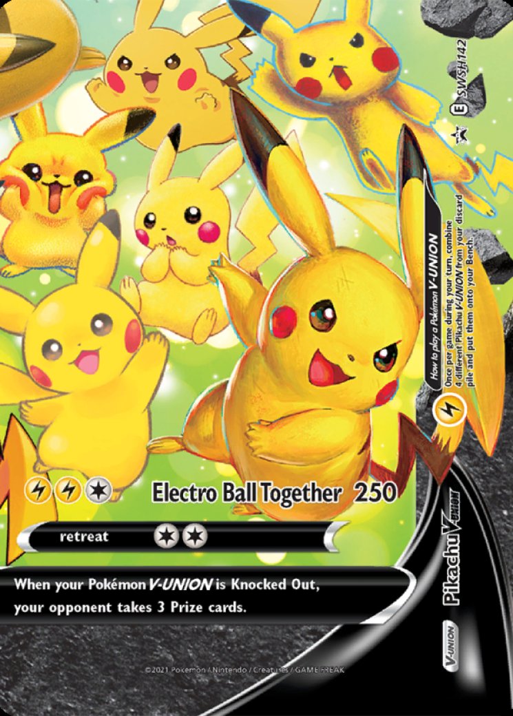 Pikachu V-Union - SWSH142 SWSH142/195 Price 2026 | Sword & Shield