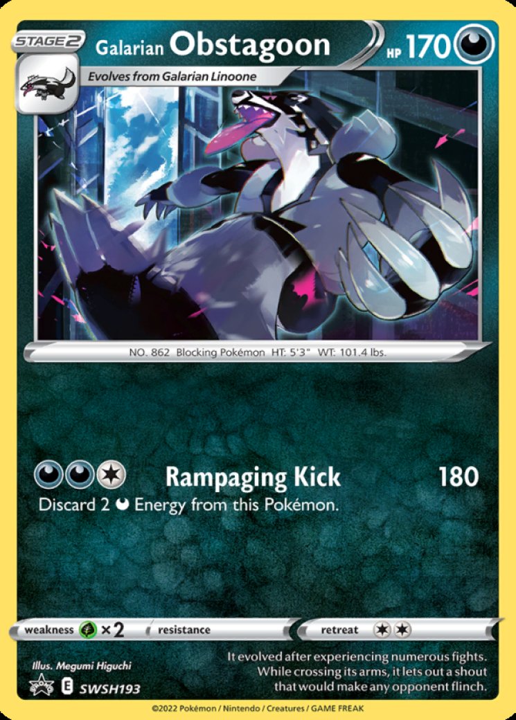 shiny obstagoon pokemon card Obstagoon Card Prices & Value 2026