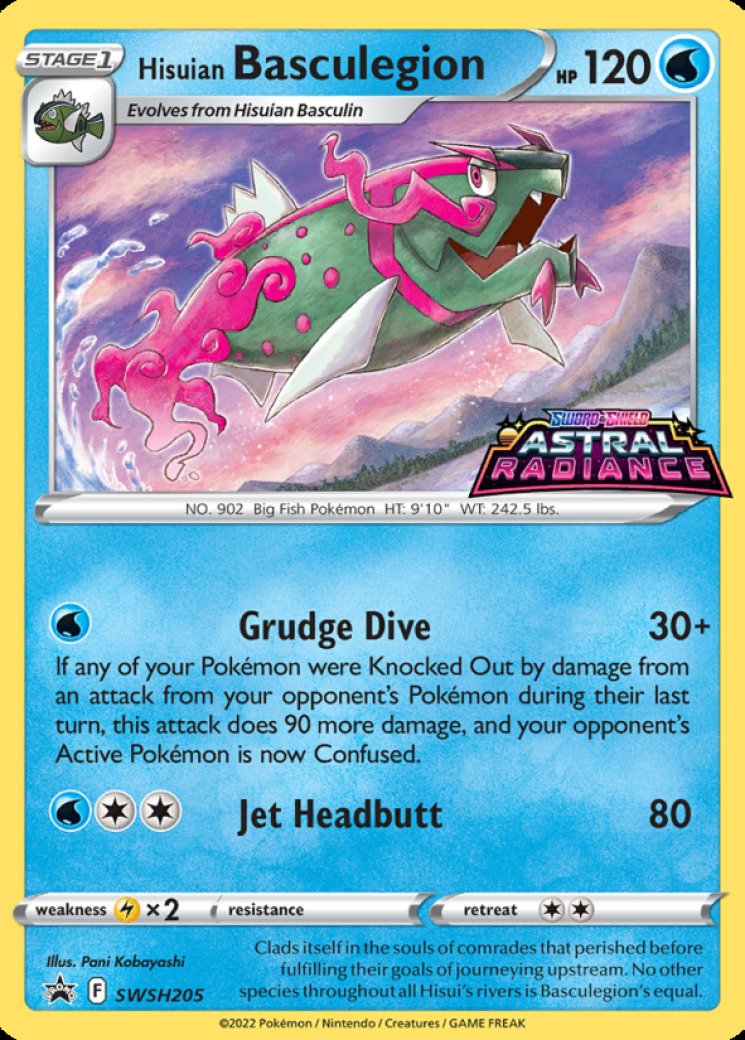 basculin pokemon card value Basculegion Card Prices & Value 2026