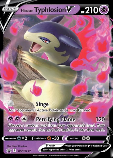 Hisuian Typhlosion V - SWSH237