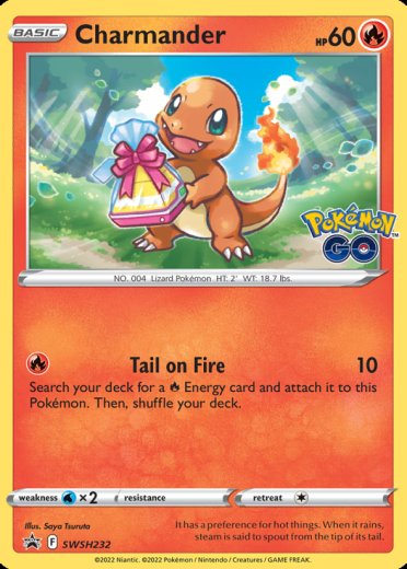 Charmander - SWSH232