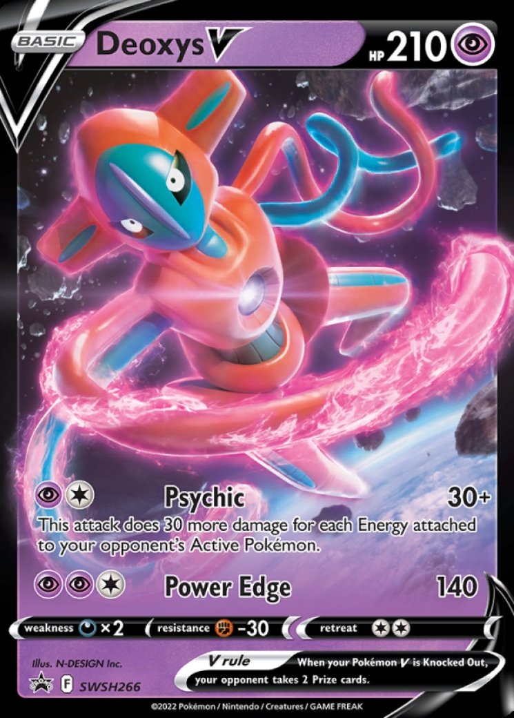Deoxys V - SWSH266 SWSH266/195 Price 2026 | Sword & Shield Promo Cards