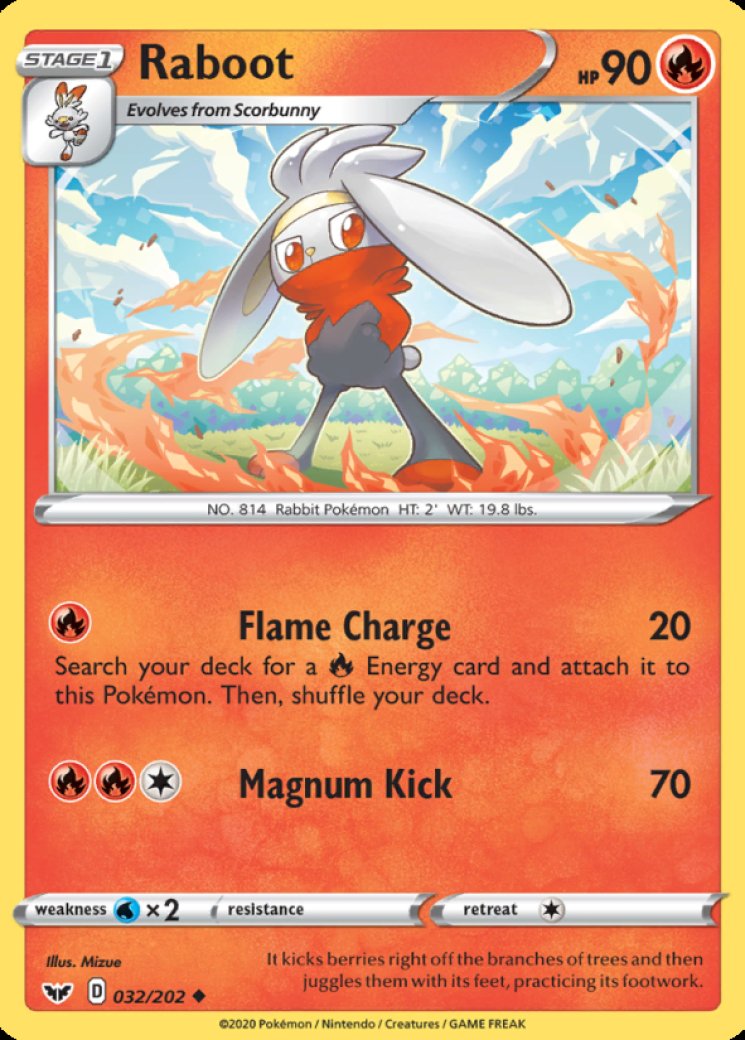 Raboot - Pokemon Card Prices & Trends